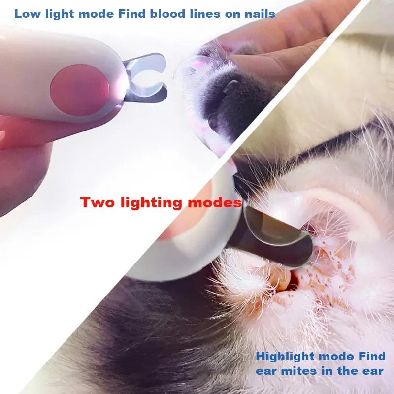Professional  Nail Clipper with LED Light | Small Dogs and Cats WagZeal