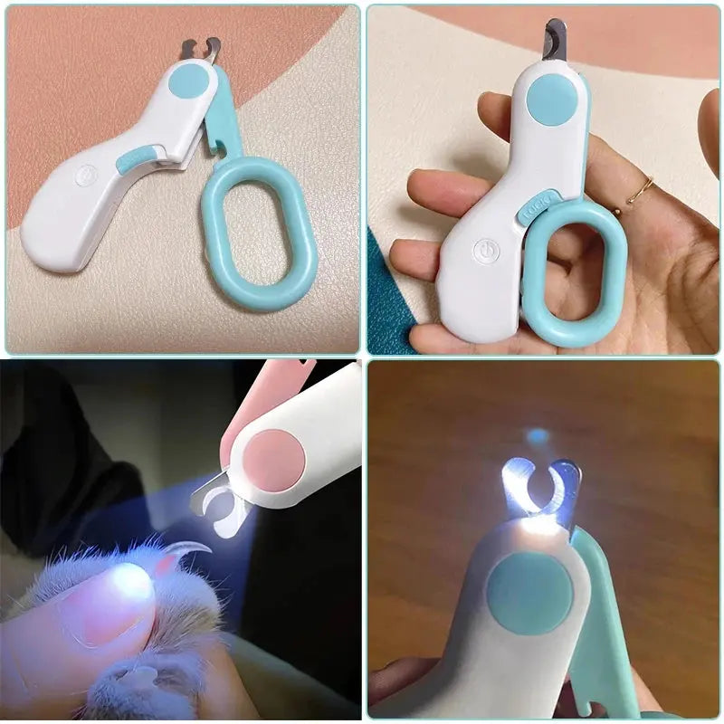 Professional  Nail Clipper with LED Light | Small Dogs and Cats WagZeal