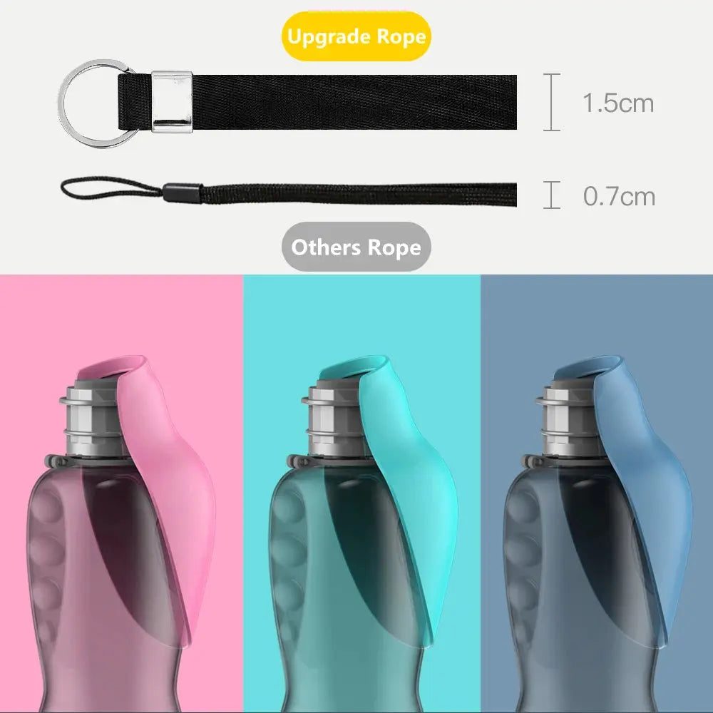 Portable Dog Water Bottle For Small Medium Big Dogs WagZeal
