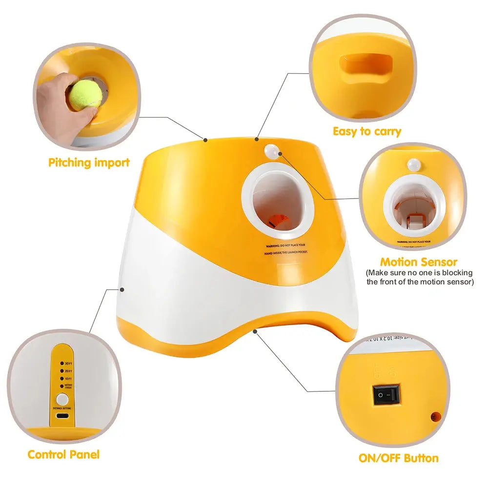 Ball Launcher Toy For Dogs For Indoor Outdoor play WagZeal