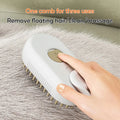 3 in 1 Pet Electric Steam Brush Cat and Dog Cleaning WagZeal