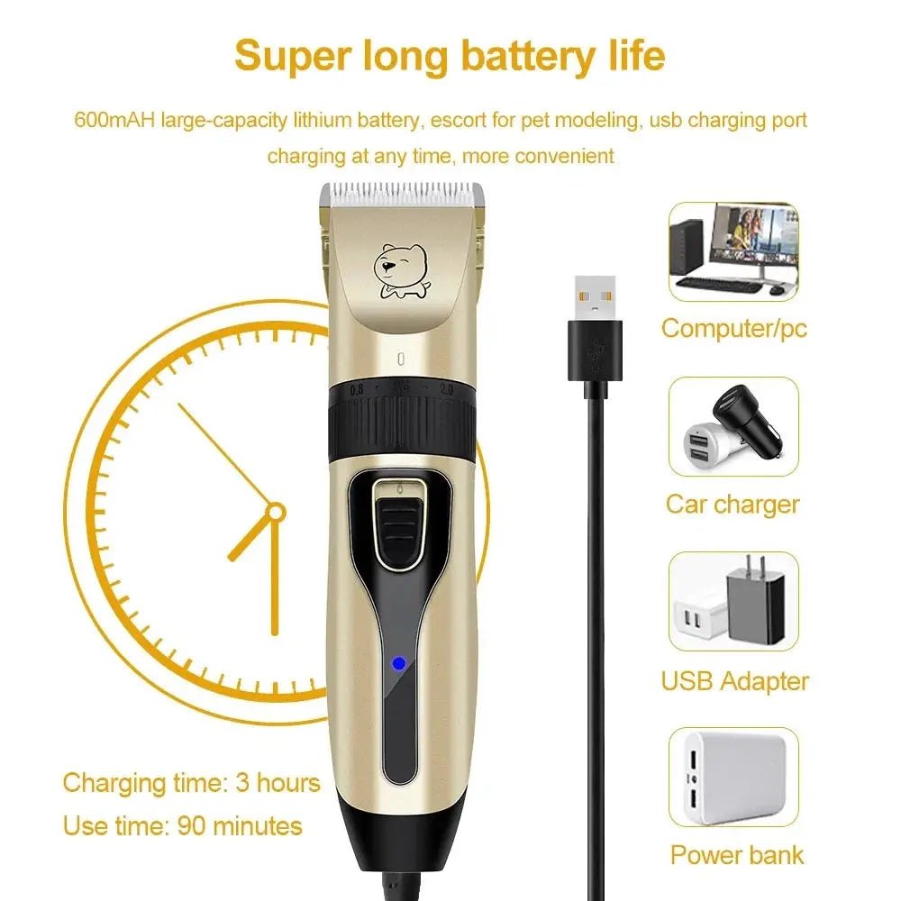 Professional Hair Clipper for Dogs and Cats WagZeal