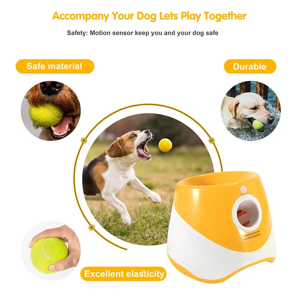 Ball Launcher Toy For Dogs For Indoor Outdoor play WagZeal