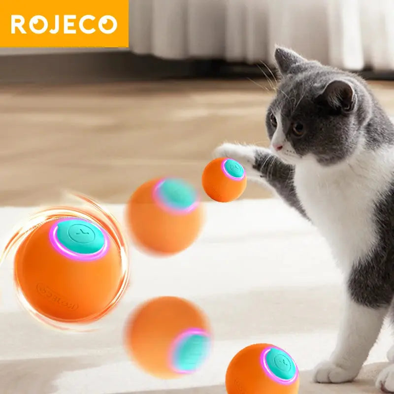 Smart Interactive Cat Bouncing Ball WagZeal