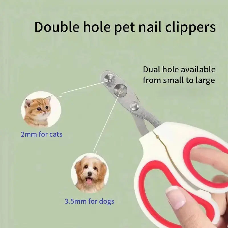 Professional Cat Nail Clippers for Small Cats and  Dogs WagZeal